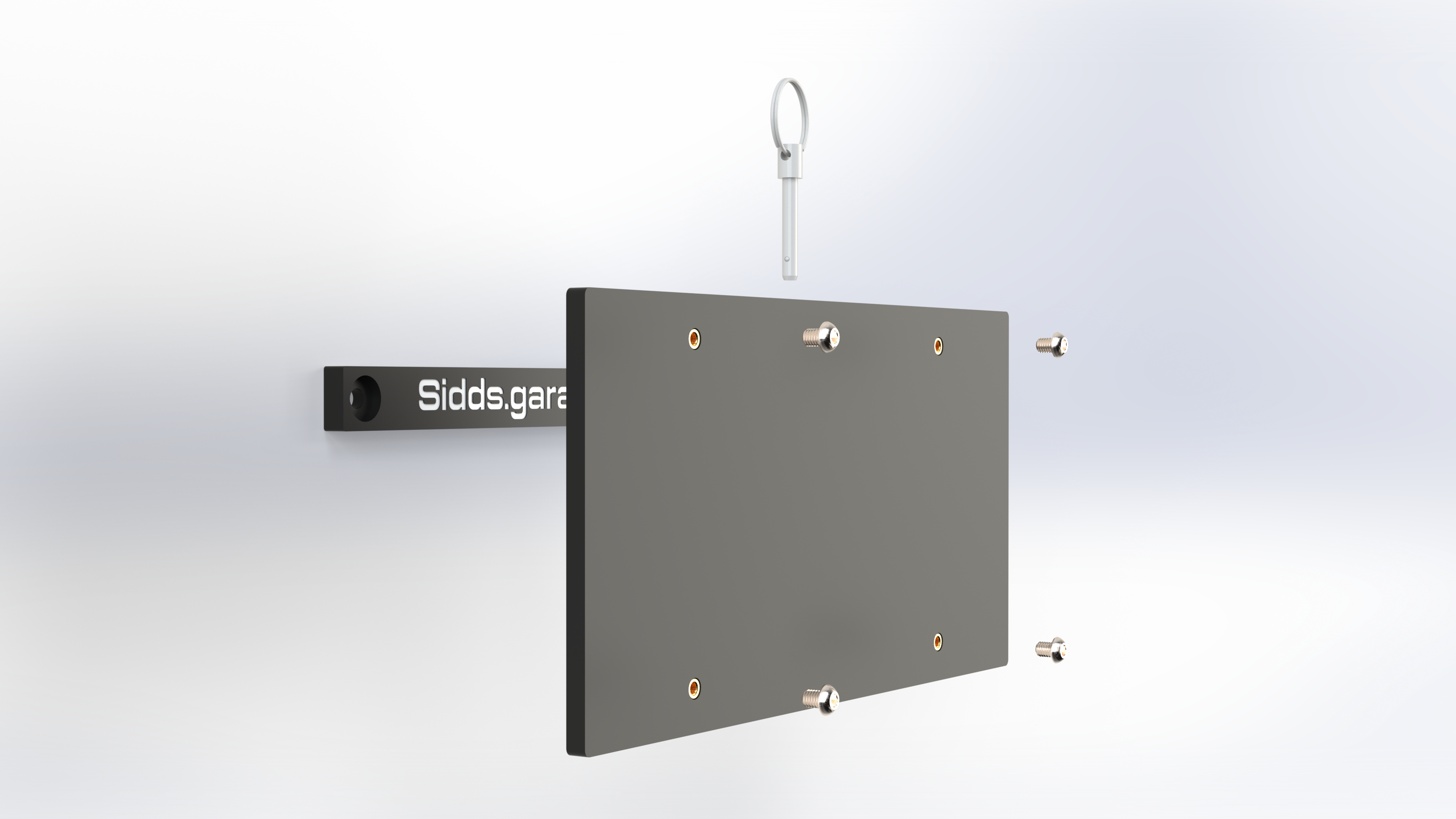 EZplates - Custom Quick Release License Plate Mount